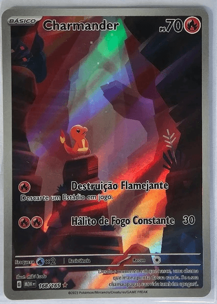 Charmander Ilustração Rara 151 NM
